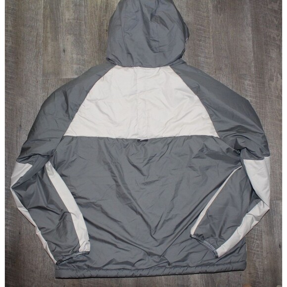 NWT NIKE MEN'S THERMA FULL-ZIP HOODED WINTER/SPRING/FALL JACKET GRAY XXL - Picture 5 of 7